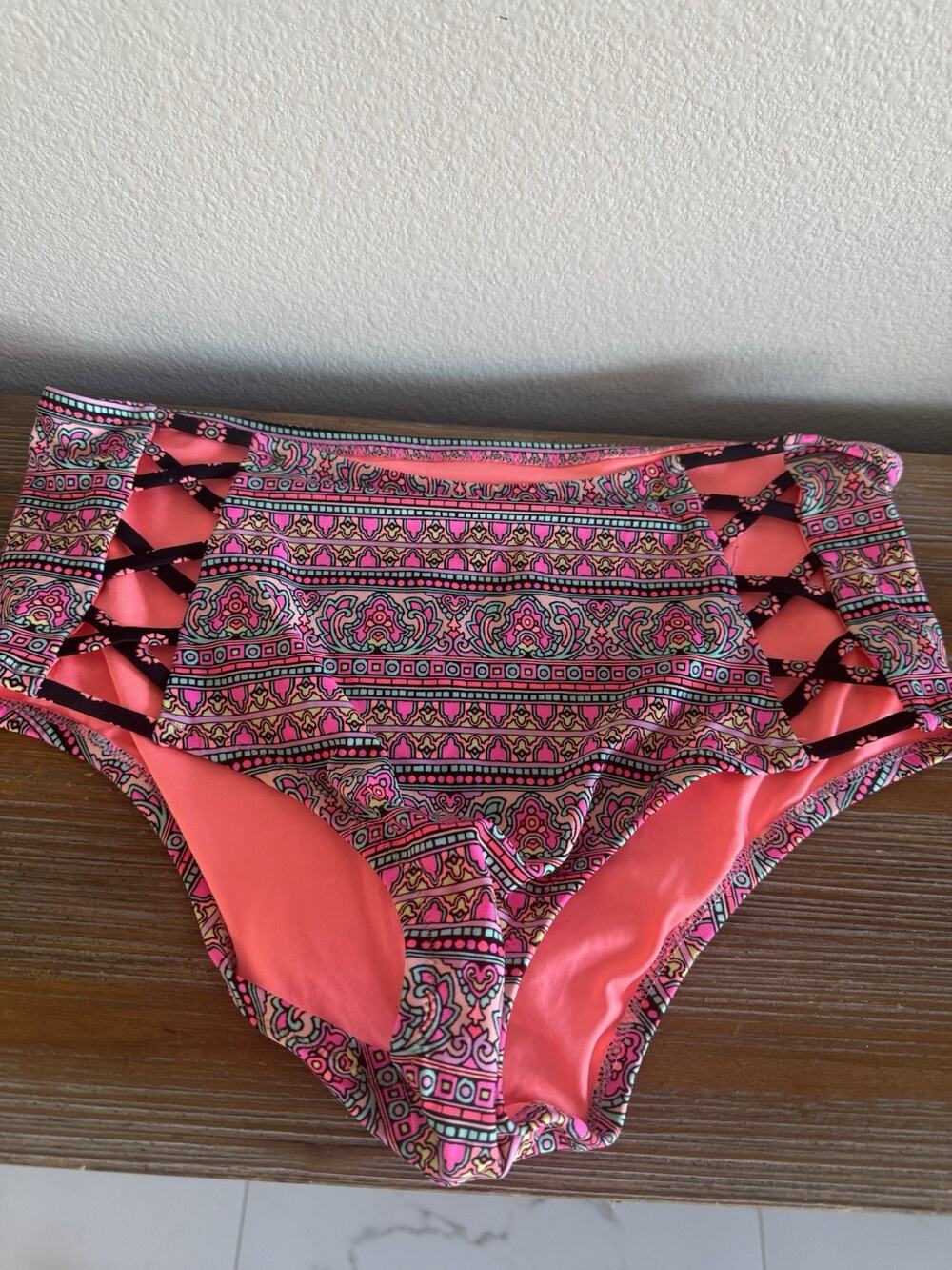 Shade & Shore Women's Sz L Bikini Bottom New